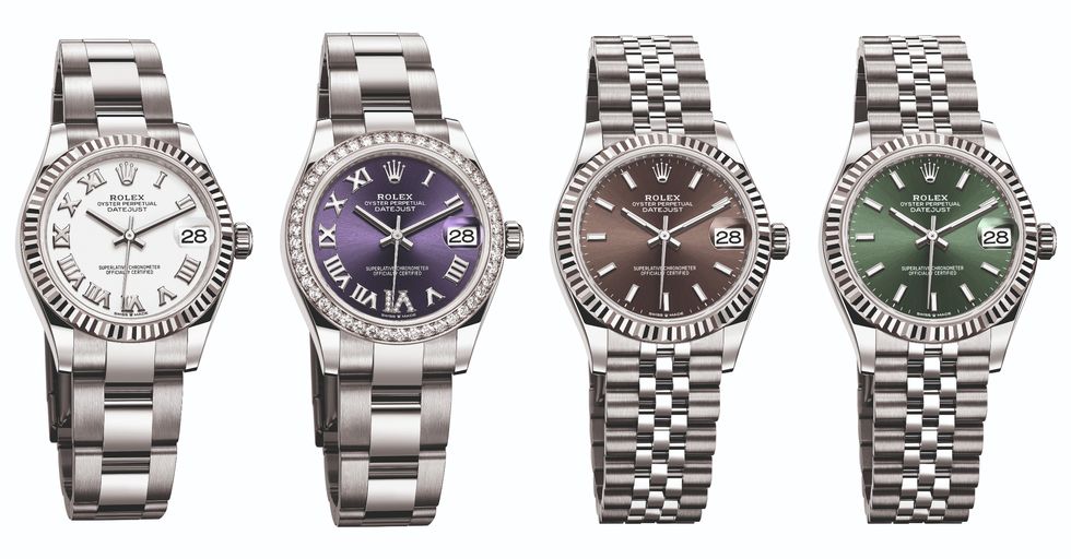 2020勞力士女表Datejust系列與Oyster Perpetual系列多款新配色-復(fù)刻表