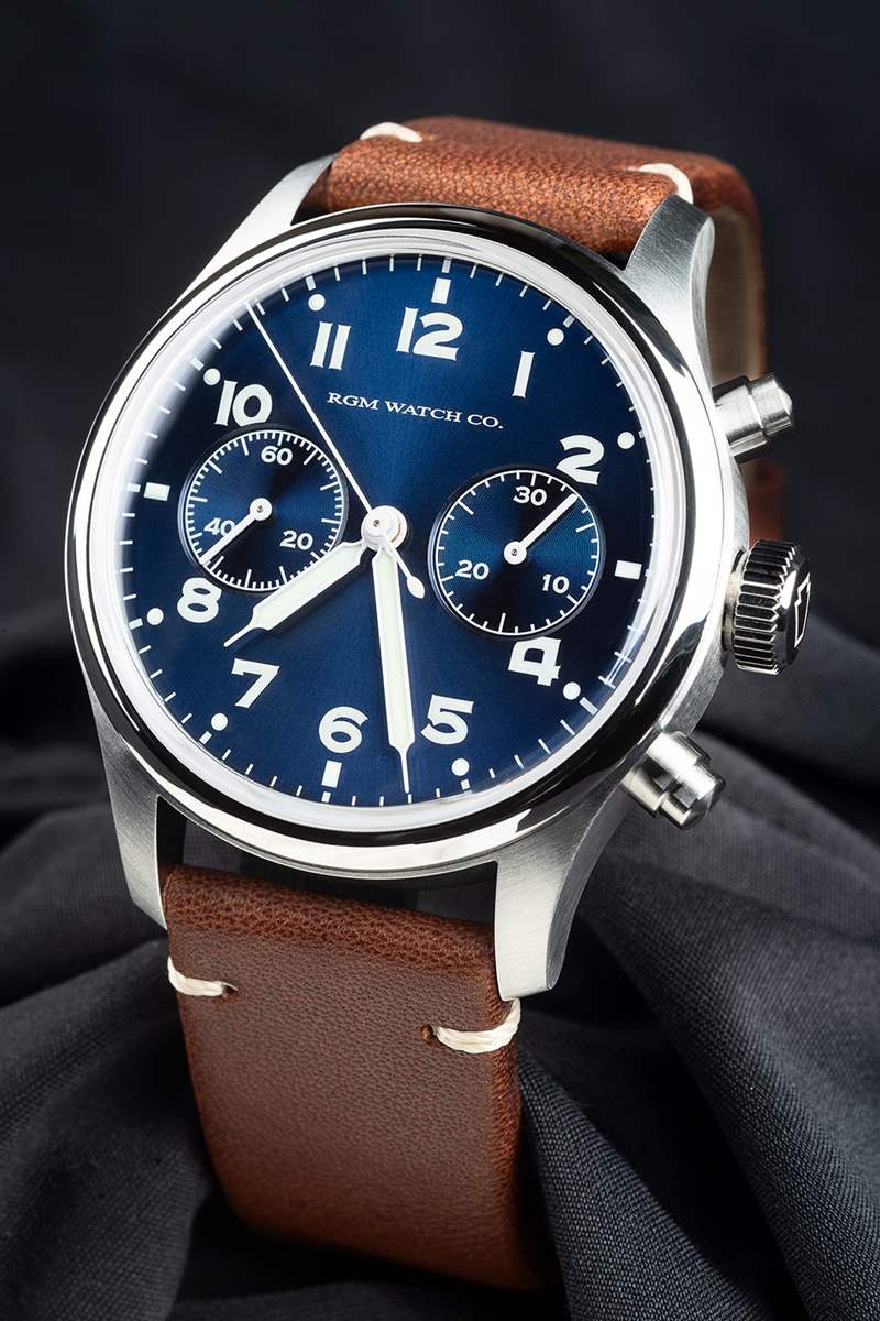 美國制表商RGM推出全新軍用靈感600-B型計(jì)時(shí)腕表-復(fù)刻表