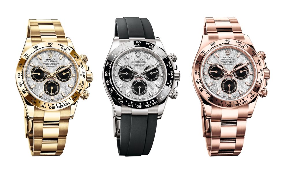 勞力士Rolex 2021新表,隕石面Daytona、棕櫚葉Datejust、滿天星鉆表等5大亮點一次看-復刻表