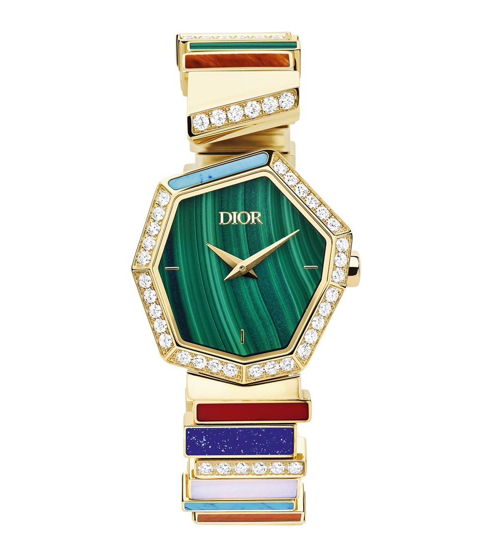 鑲上綠松石、孔雀石等天然寶石手表是獨(dú)一無二的收藏品-復(fù)刻表