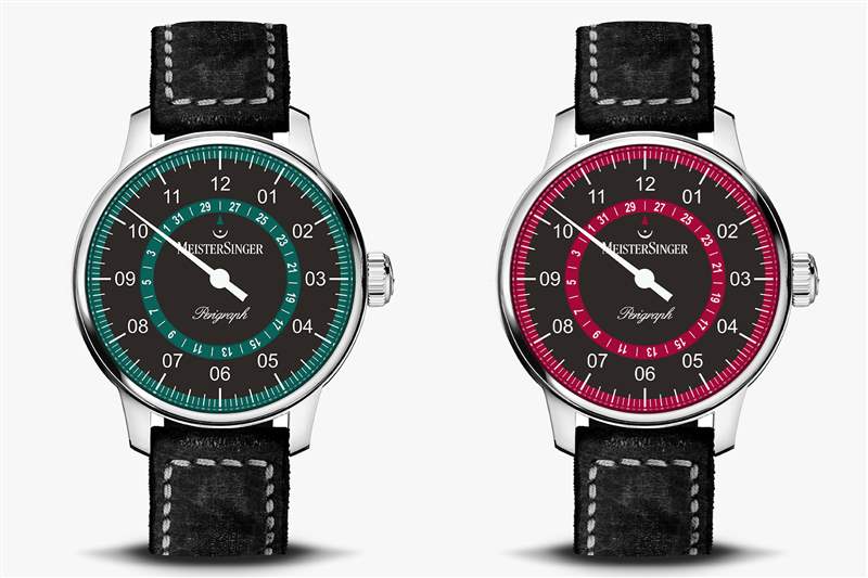 MeisterSinger的Perigraph系列新款運動型顏色-復刻表