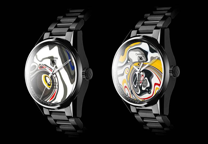 泰格豪雅隆重推出:BWD X Black Badger Fordite Carrera 5系列-復刻表