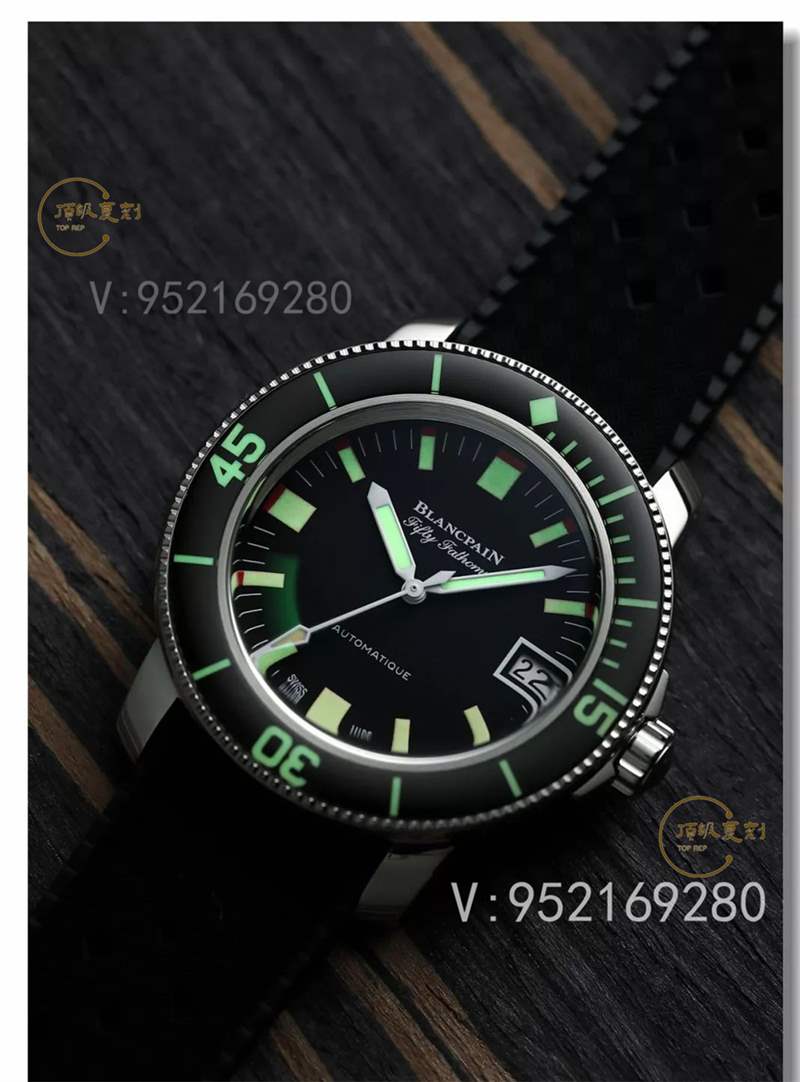 ZF廠寶珀五十噚5008b梭子魚復刻表做工怎么樣-復刻表