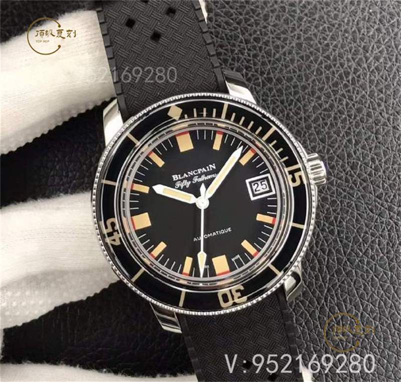 ZF廠寶珀五十噚5008b梭子魚復刻表做工怎么樣-復刻表