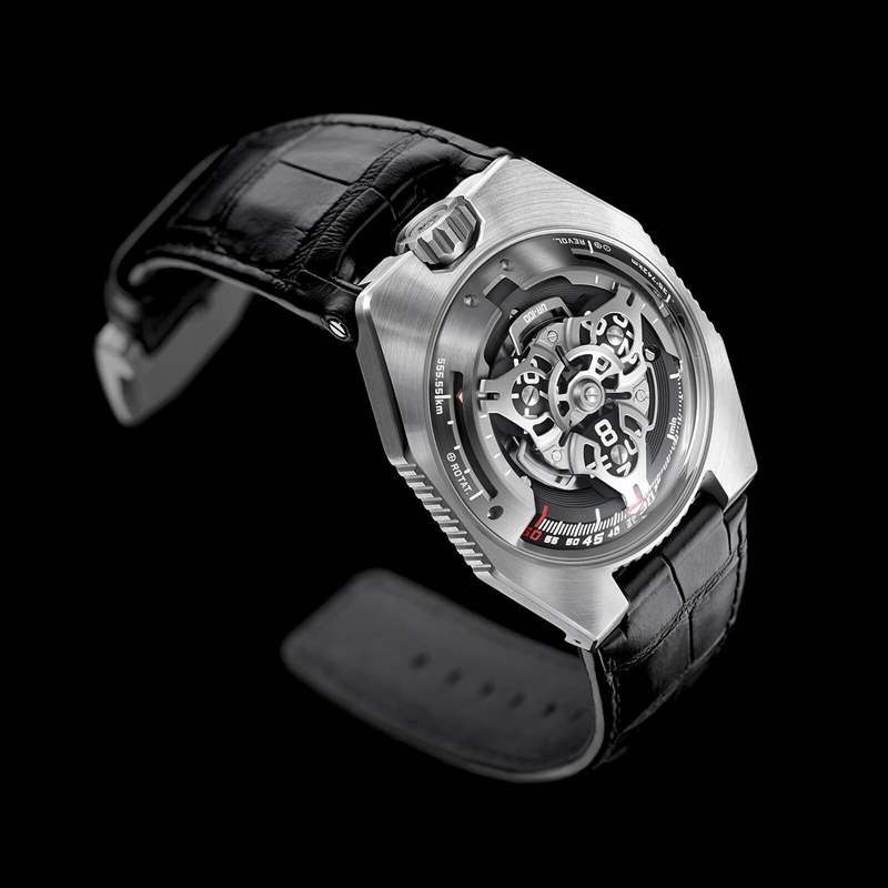 小眾手表:URWERK UR-100時(shí)空個(gè)性夜光手表-復(fù)刻表