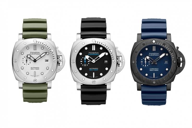 沛納海2022新表Submersible首次推出44mm表款,顏色搶鏡又份量十足-復刻表