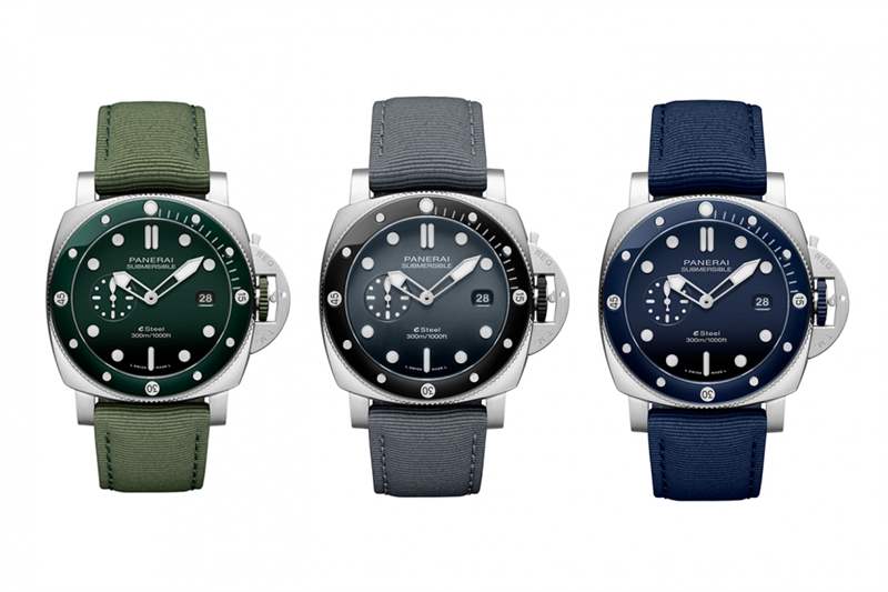 沛納海2022新表Submersible首次推出44mm表款,顏色搶鏡又份量十足-復刻表