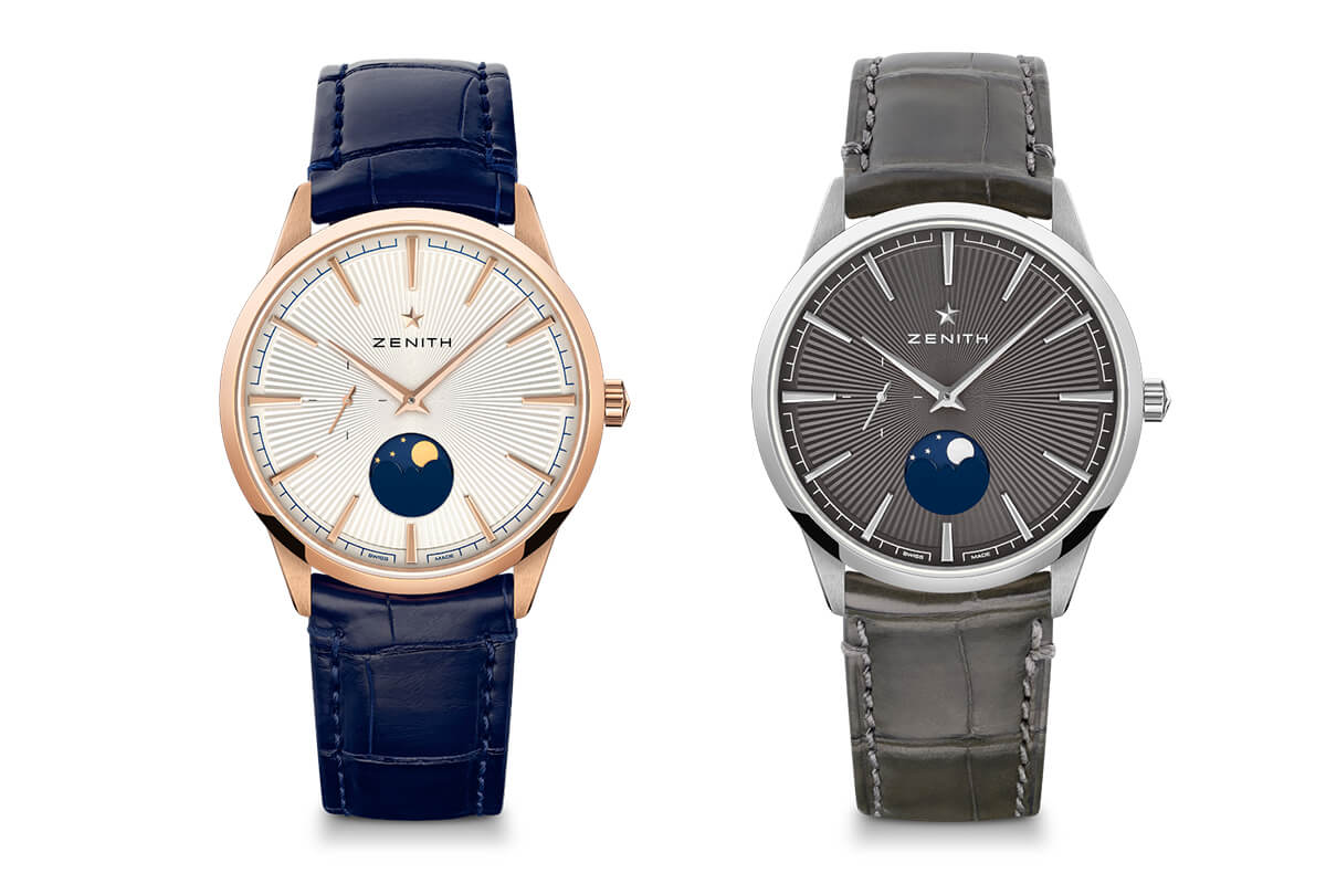 真力時36毫米精英經(jīng)典和月相系列腕表22.3200.670-復刻表