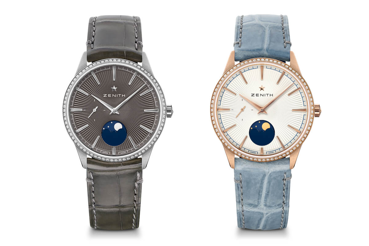 真力時36毫米精英經(jīng)典和月相系列腕表22.3200.670-復刻表