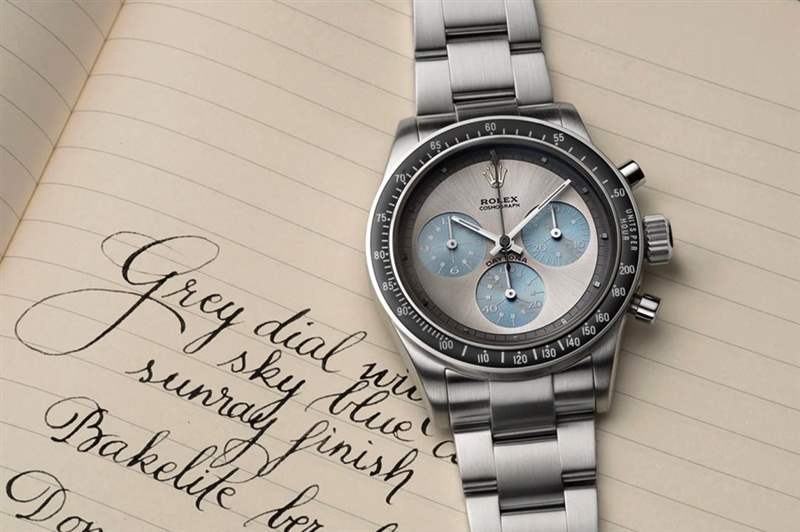 超型客制勞力士懷舊天藍Daytona迪通拿-復刻表