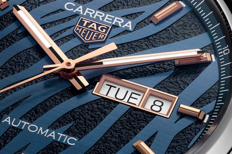 一反傳統的虎年泰格豪雅TAG Heuer推出Carrera虎年限量版腕表-復刻表