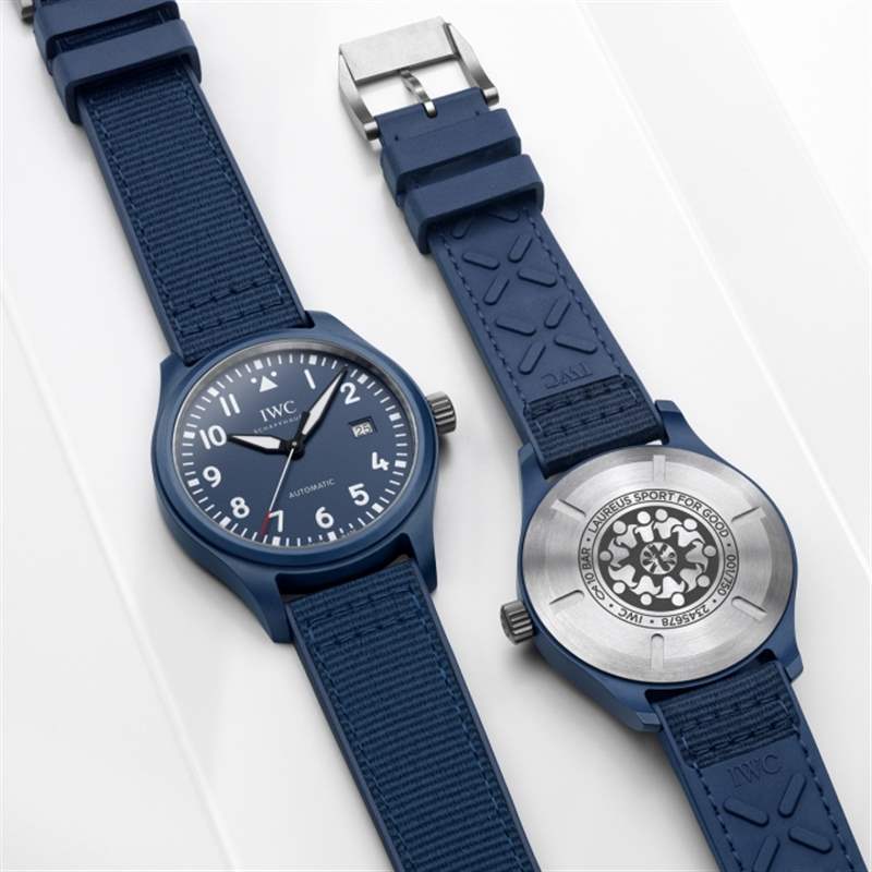 IWC萬國飛行表馬克十八勞倫斯體育公益基金 2021｜藍陶瓷表殼首次上陣-復刻表