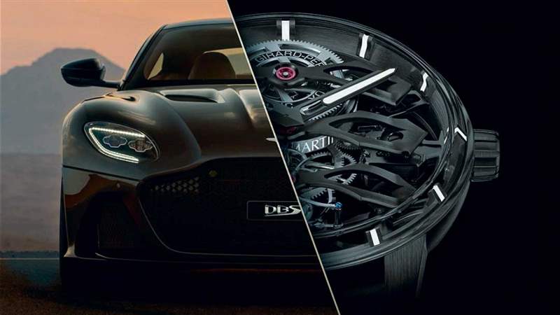 Girard-Perregaux芝柏表聯(lián)乘Aston Martin|一身黑魂的Tourbillon with Three Flying Bridges - Aston Martin Edition-復(fù)刻表