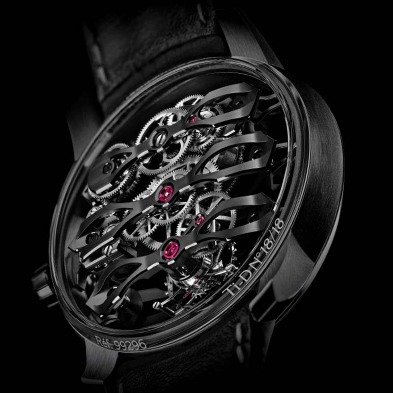 Girard-Perregaux芝柏表聯(lián)乘Aston Martin|一身黑魂的Tourbillon with Three Flying Bridges - Aston Martin Edition-復(fù)刻表