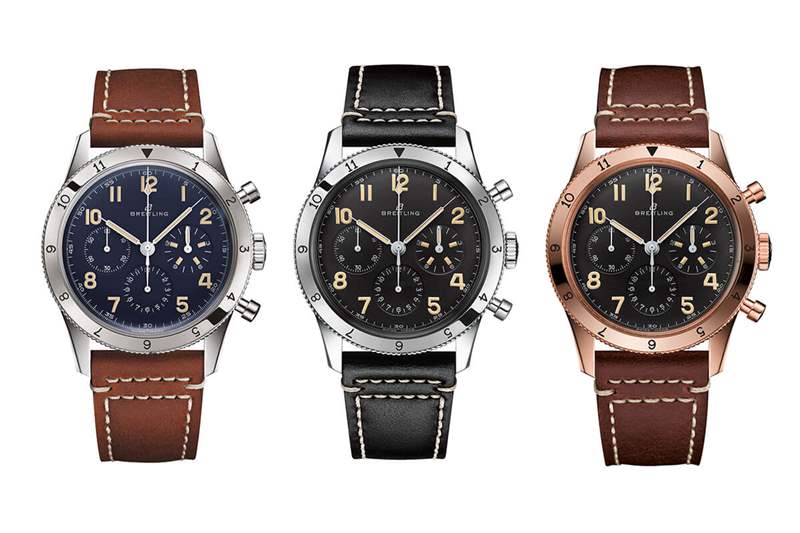 百年靈765 AVI 1953多功能計時復(fù)刻限量版腕表-復(fù)刻表