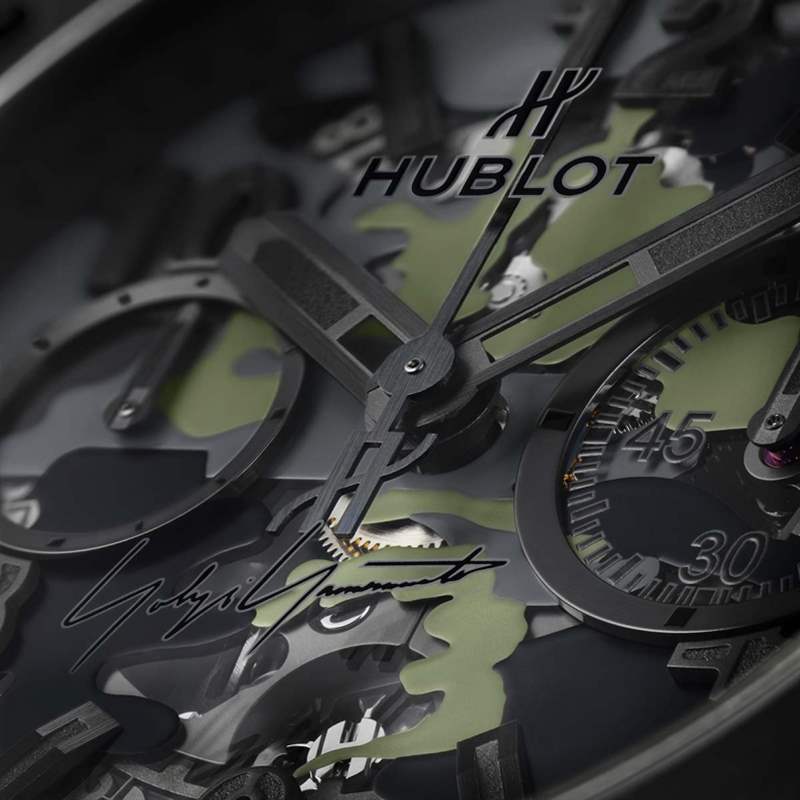 HUBLOT X 山本耀司Big Bang限量迷彩腕表｜以迷彩貫穿全表設(shè)計(jì)-復(fù)刻表