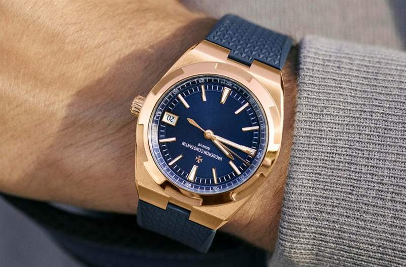 江詩丹頓2020新作！Vacheron Constantin Overseas自動(dòng)上鏈腕表帶來典雅粉紅金X藍(lán)面設(shè)定-復(fù)刻表