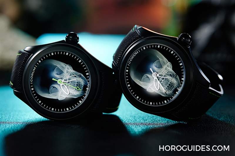 第二代登場(chǎng)，昆侖表Bubble 47 Skull X-Ray 泡泡系列骷髏頭腕表-復(fù)刻表