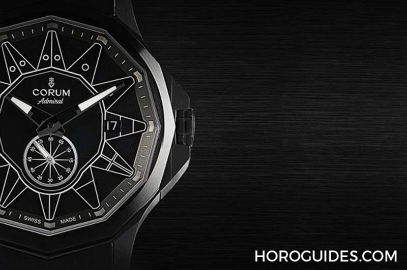 黑潮涌現，五色齊發｜Corum Admiral 42 Automatic Full Black-復刻表