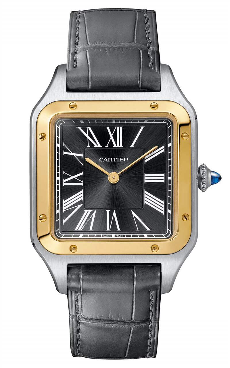 卡地亞桑托斯Santos-Dumont限量版手表WGSA0034-復(fù)刻表