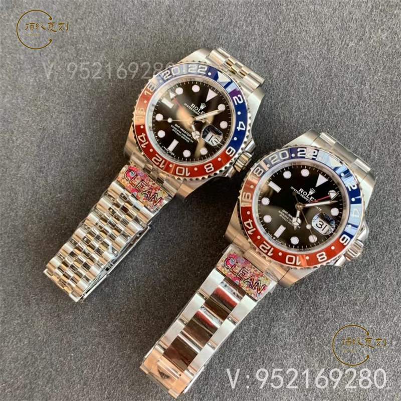 C廠(chǎng)勞力士格林尼治紅藍(lán)可樂(lè)圈復(fù)刻表做工怎么樣-復(fù)刻表