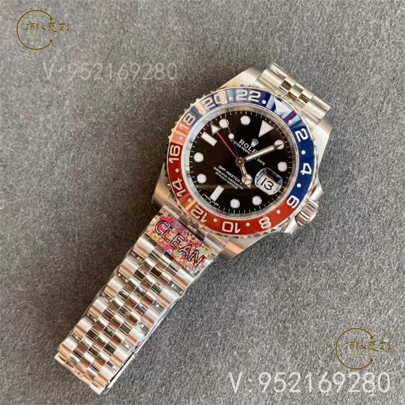 C廠(chǎng)勞力士格林尼治紅藍(lán)可樂(lè)圈復(fù)刻表做工怎么樣-復(fù)刻表