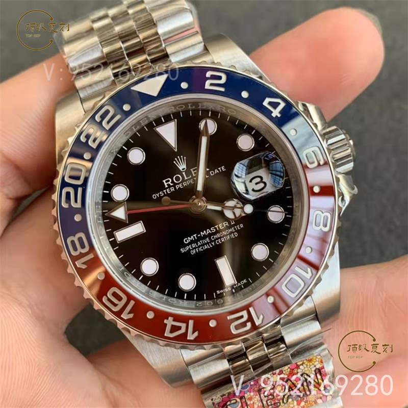 C廠(chǎng)勞力士格林尼治紅藍(lán)可樂(lè)圈復(fù)刻表做工怎么樣-復(fù)刻表