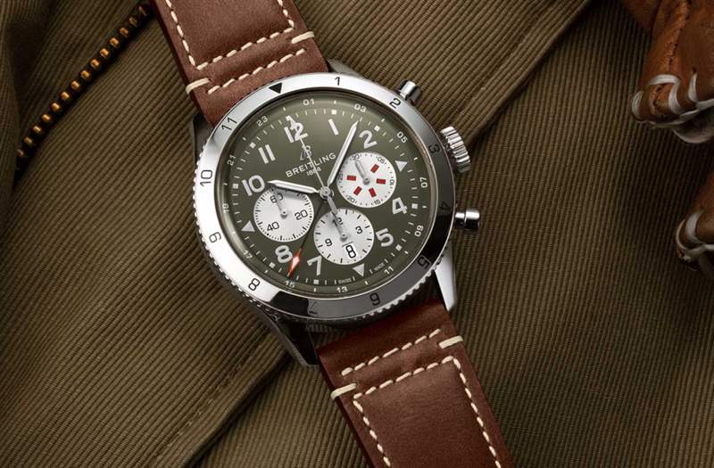 百年靈Breitling Super AVI 航空計時腕表系列登場！向四款經典戰機致敬-復刻表