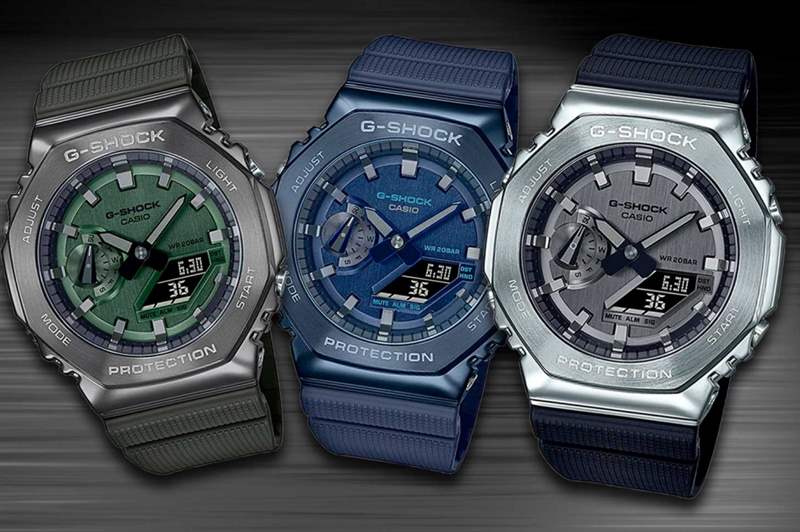 G-SHOCK Metal GM-S2100系列超吸引！全新金屬「農家橡樹」列陣搶盡焦點！-復刻表