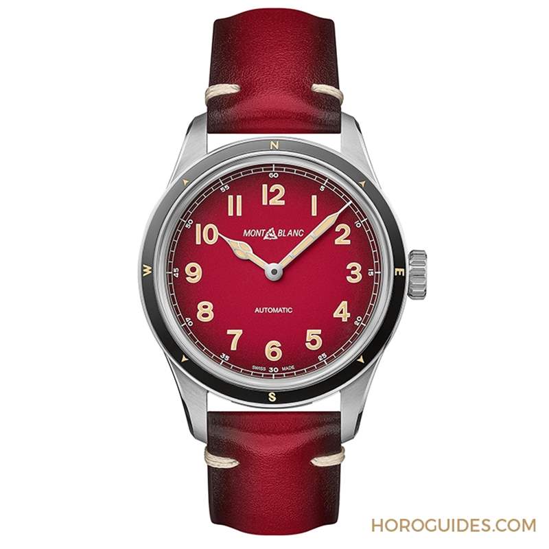 向雪山之神致敬|Montblanc 1858系列霜峰紅限量腕表-復刻表