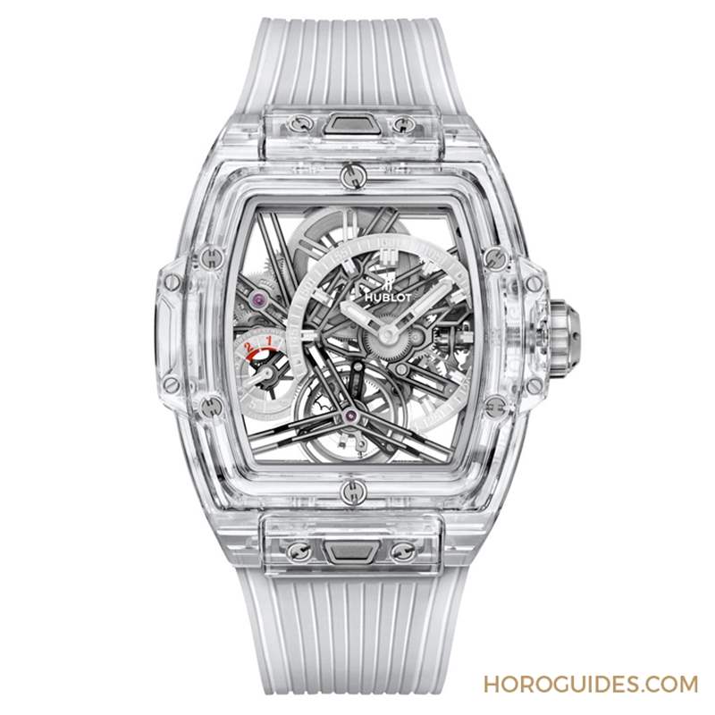直搗靈魂的爆炸性美學(xué)|Hublot Spirit Of Big Bang 陀飛輪5日鏈腕表-白色碳纖維款、藍(lán)寶石款-復(fù)刻表