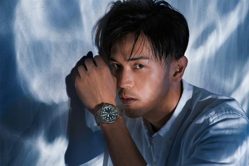 Ian@Mirror與馬志威親身示范TAG Heuer Aquaracer Professional 300潛水腕表-復(fù)刻表