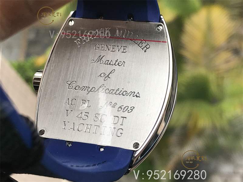 ABF廠法穆蘭(法蘭克穆勒)v45藍游艇復(fù)刻表做工如何呢-復(fù)刻表