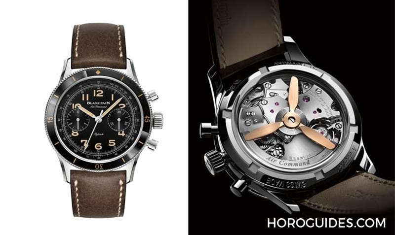 現代感十足!Blancpain Air Command Chronograph 藍面鈦金屬版-復刻表