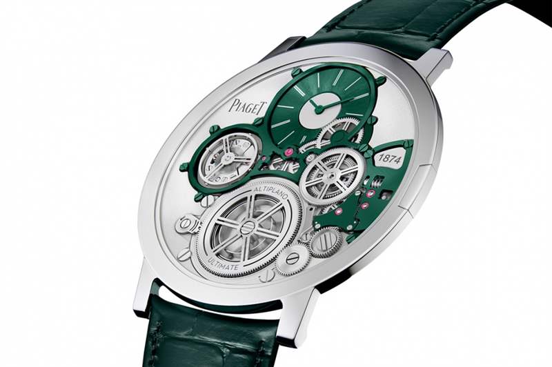 全球最薄腕表?yè)Q上綠色新裝｜Piaget Altiplano Ultimate Concept向起源地致敬-復(fù)刻表