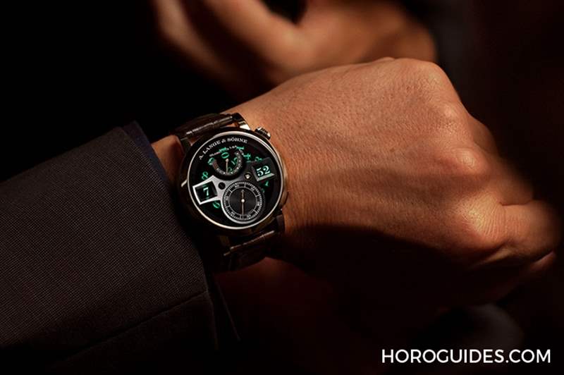 半透明表盤夜光顯示更清晰!朗格Zeitwerk Honeygold Lumen專賣店限量款-復刻表