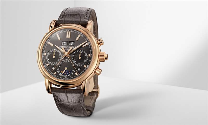 百達翡麗5204再添新作｜雙秒追針萬年歷計時碼表5204R-011-復(fù)刻表