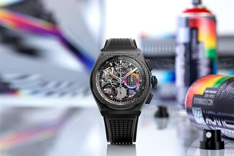 當藝術呈現于表盤上｜真力時Zenith DEFY 21 Felipe Pantone-復刻表