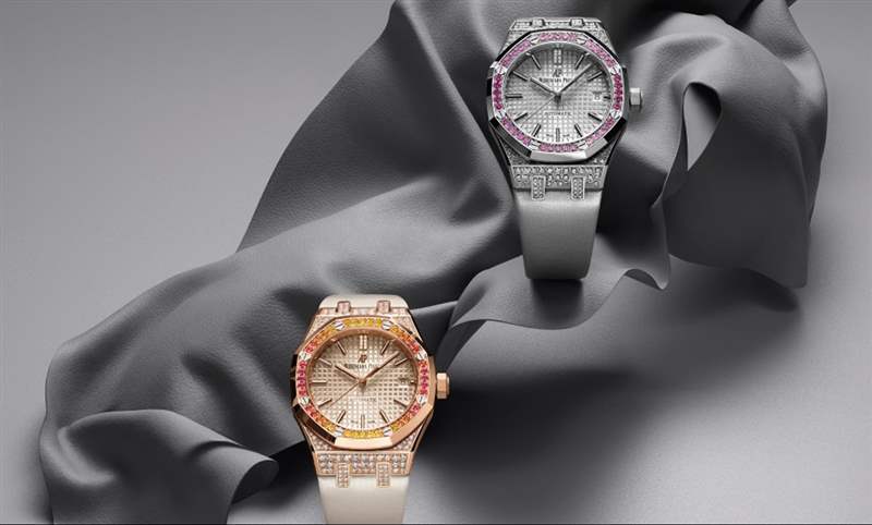 漸層寶石流光，愛(ài)彼皇家橡樹(shù)自動(dòng)上鏈37毫米腕表-復(fù)刻表