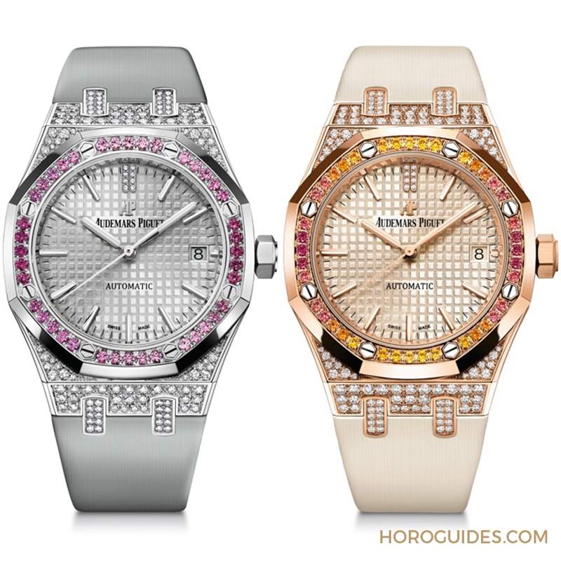 漸層寶石流光，愛(ài)彼皇家橡樹(shù)自動(dòng)上鏈37毫米腕表-復(fù)刻表