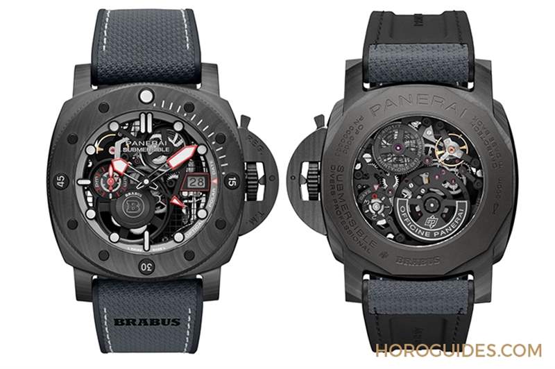 沛納海X 德國改裝品牌BRABUS，推出Submersible系列限量表-復(fù)刻表