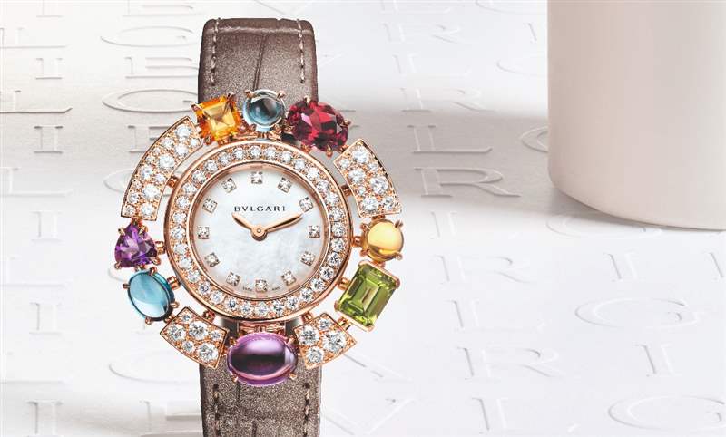 義式珠寶美學加持！BVLGARI Allegra腕表的彩寶光環-復刻表