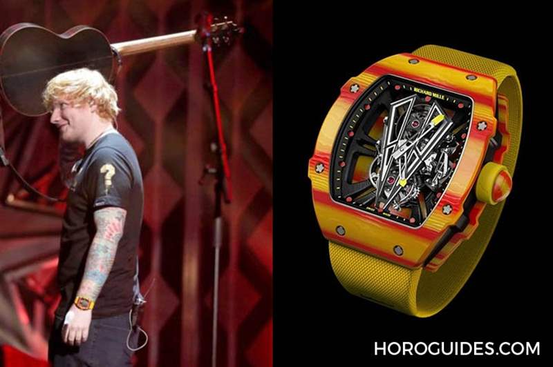 [名人表盒] 最愛表的小鮮肉Ed Sheeran，還有什么頂級表沒SHOW？-復刻表