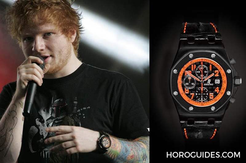 [名人表盒] 最愛表的小鮮肉Ed Sheeran，還有什么頂級表沒SHOW？-復刻表