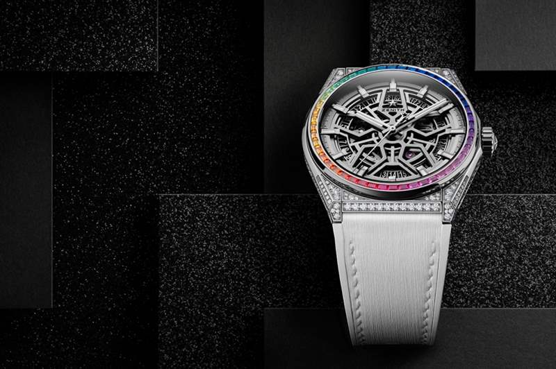 為這個圣誕添上色彩!真力時Zenith DEFY High Jewelry Rainbow-復刻表