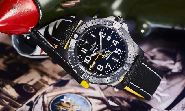 霸氣捍衛(wèi)天空!百年靈Avenger AVG飛虎隊(duì)80周年臺(tái)灣限量款-復(fù)刻表