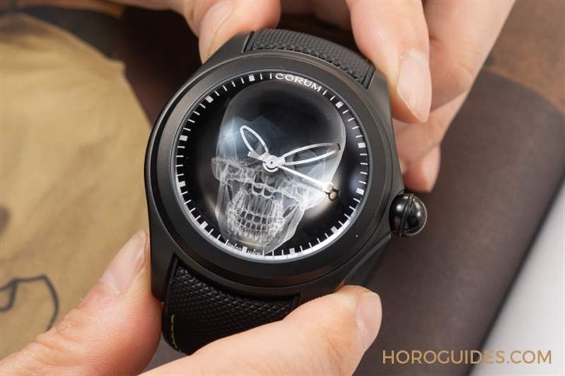 大膽狂放！泡泡里的幽冥綠光｜Corum Bubble X Ray自動(dòng)腕表-復(fù)刻表