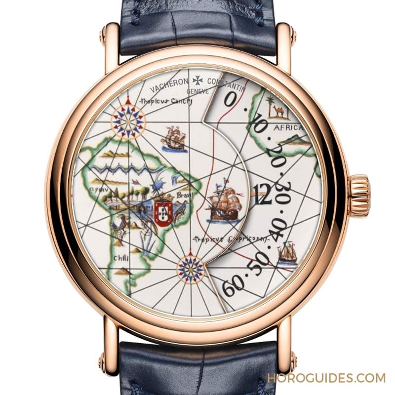 微繪大航海時代的探險史詩｜江詩丹頓藝術(shù)大師系列向偉大探險家致敬腕表-復(fù)刻表