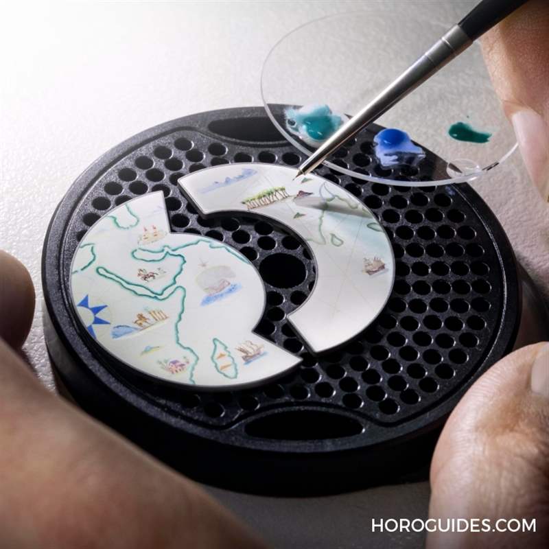 微繪大航海時代的探險史詩｜江詩丹頓藝術(shù)大師系列向偉大探險家致敬腕表-復(fù)刻表