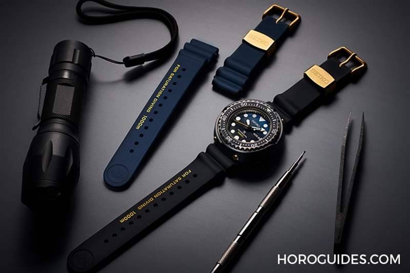 SEIKO Prospex深潛千米鮪魚罐頭，藍黑面盤新色｜1986年石英潛水表35周年限量表-復刻表